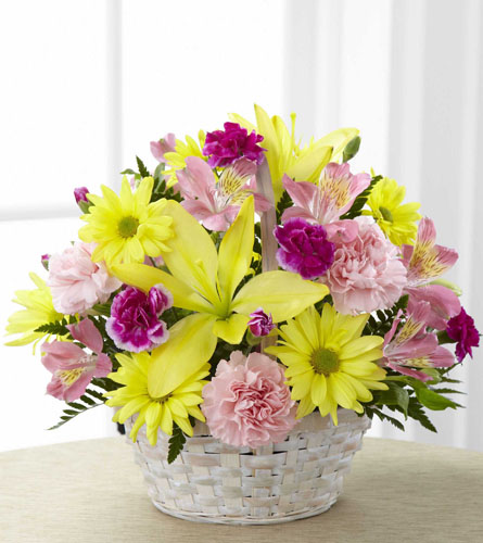 FTD's Yellow Basket of Cheer