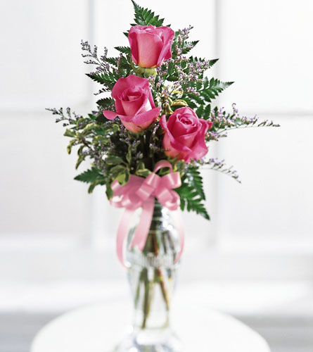 Triple Delight Rose Bouquet